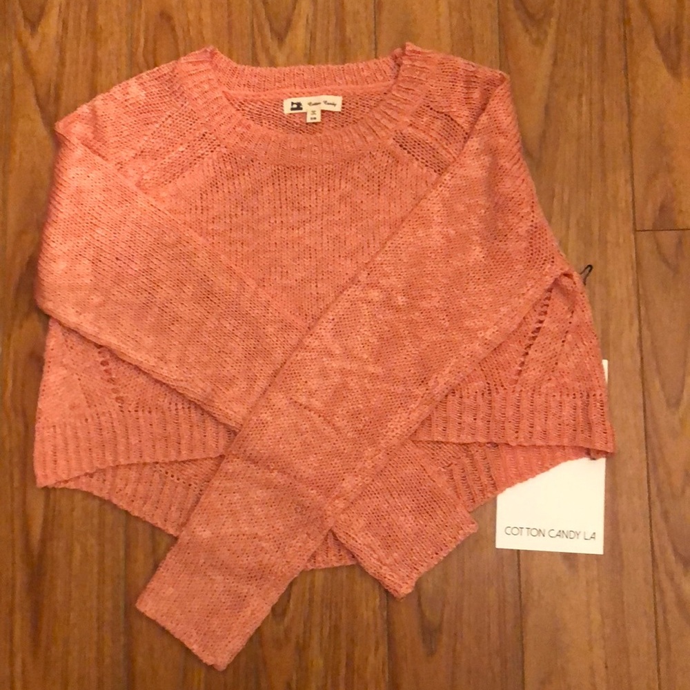 Cropped knitted sweater - Picture 7 of 7